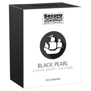 Secura Black Pearl Condooms - 100 Stuks - 4024144416257