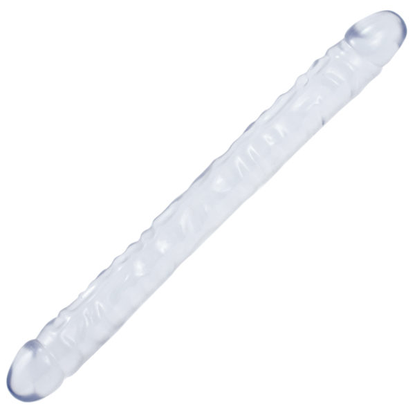 Dildo Dubbel Crystal Jellies Double Dong 18