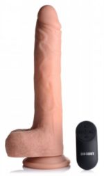 Dildo Normaal Vibrerende Stotende Realistische XL Dildo met Zuignap en Ballen 165 cmnbspNachtErotiek