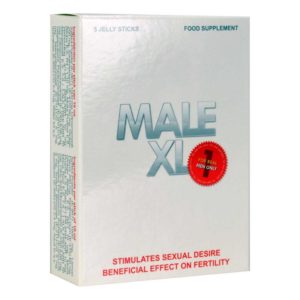 Stimulerende gel Male XL Jelly Sticks - Lustopwekker Voor Mannen - 5 sachets