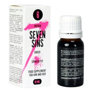 Stimulerende gel Seven Sins - Greed - Lustopwekker Voor Koppels