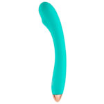 Vibrator G Spot G-Spot Slim Flexibele Vibrator - Groenblauw