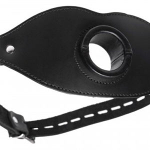 Zweepjes en Knevels Strict Leather Locking Open Mouth Gag